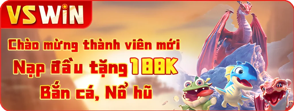 Vswin111 tặng nạp đầu 188k